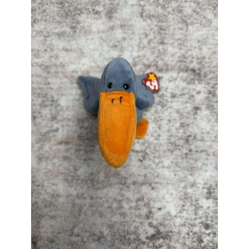 Ty Scoop the Pelican Beanie Babies RARE/RETIRED 1996 W/TAGS Errors